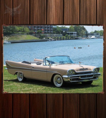 Металлическая табличка DeSoto Firesweep Convertible